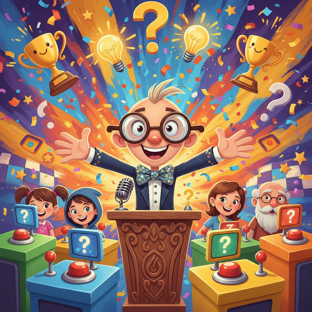 Schoolroom Smarty Showdown - Trivia Game by Jabali AI