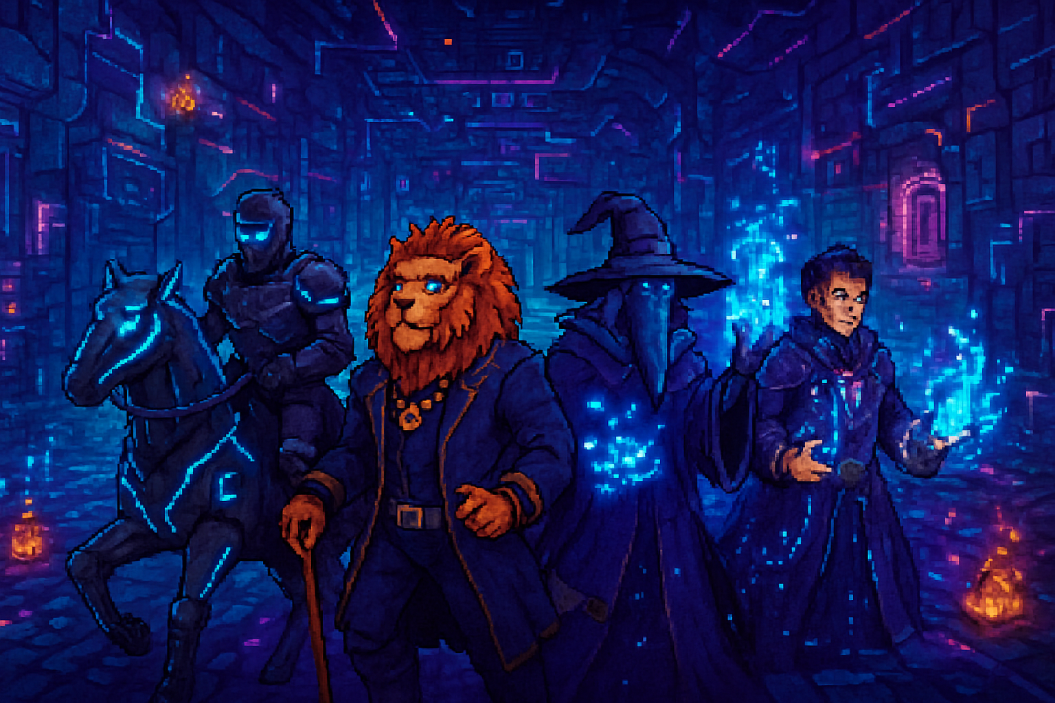 Dungeon Fighting: Cores Unleashed - Dungeon Crawler RPG by Jabali AI