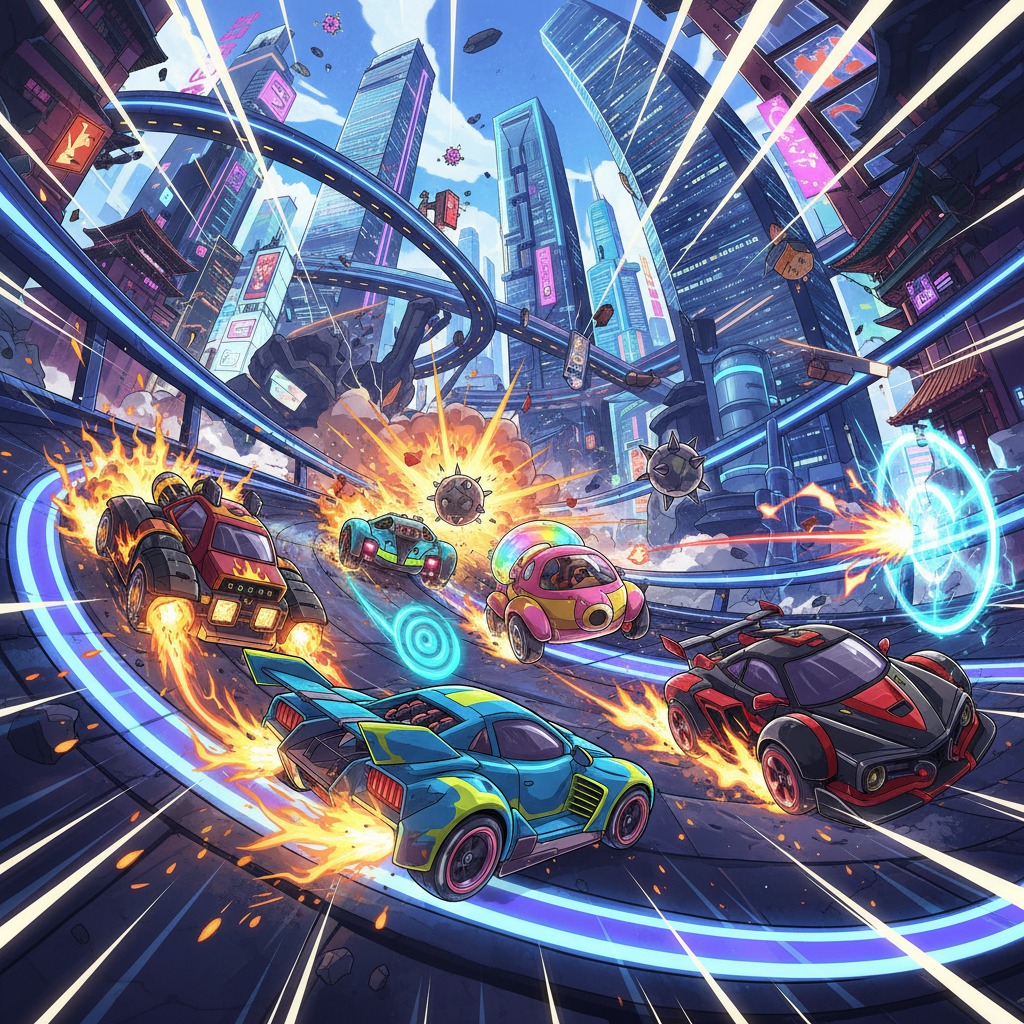 Neo Drift Combat League - 3D Racing by Jabali AI
