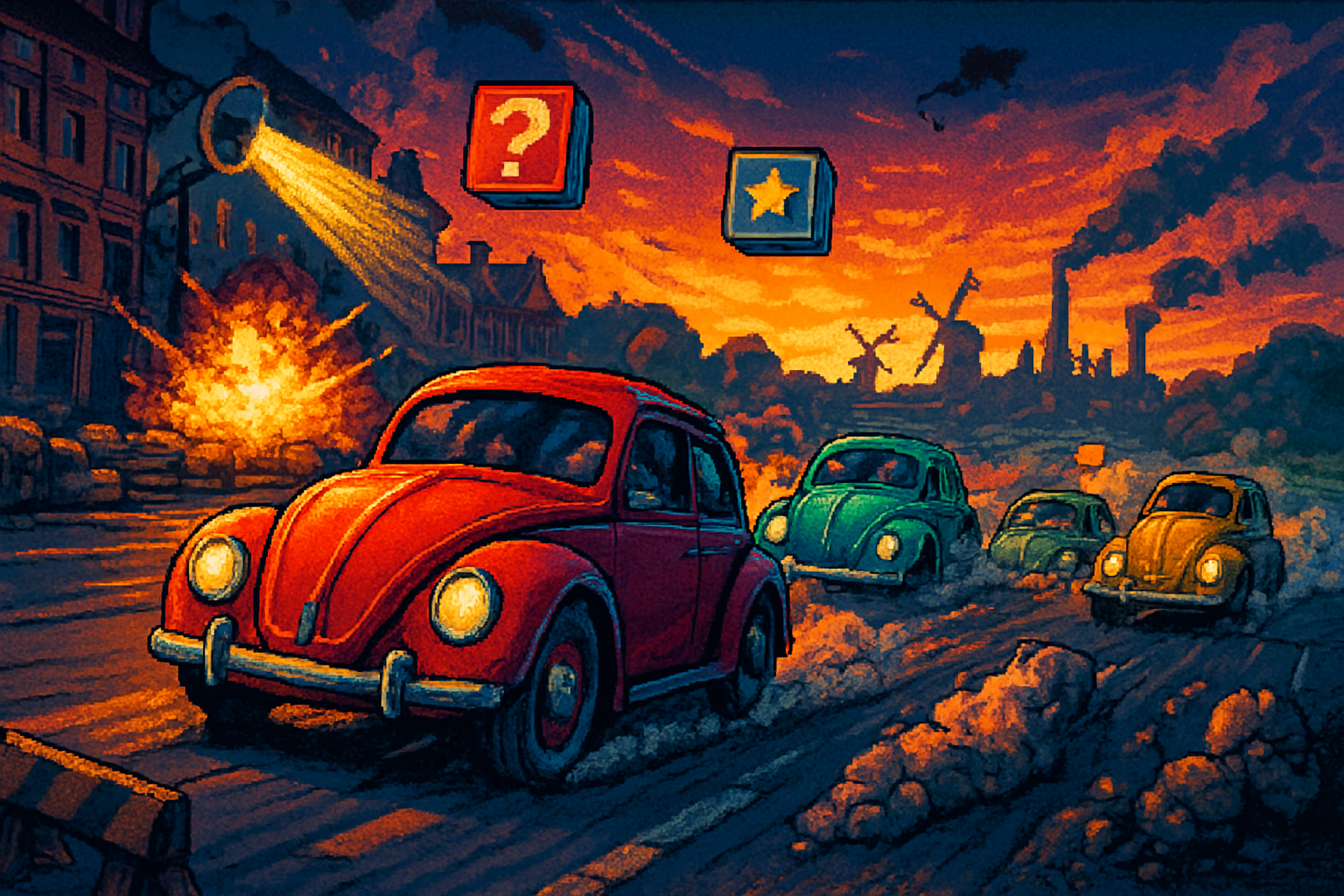 Beetle Blitz: Wartime Rally - 3D Racing by Jabali AI