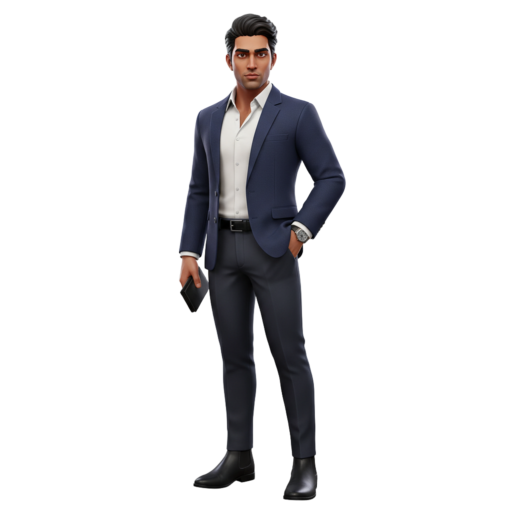 Arjun Patel - Character Life Simulation by Jabali AI