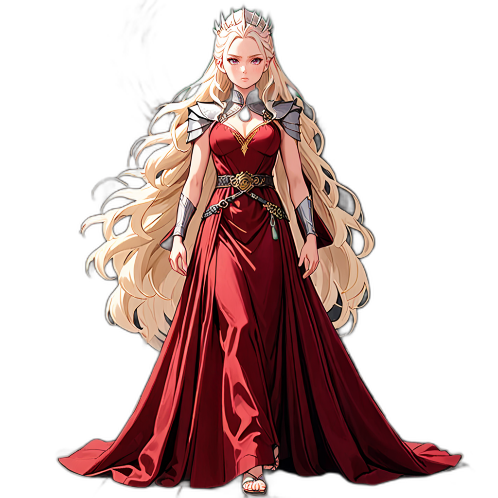 Rhaenyra Velaryon Targaryen - Jabali AI Poster