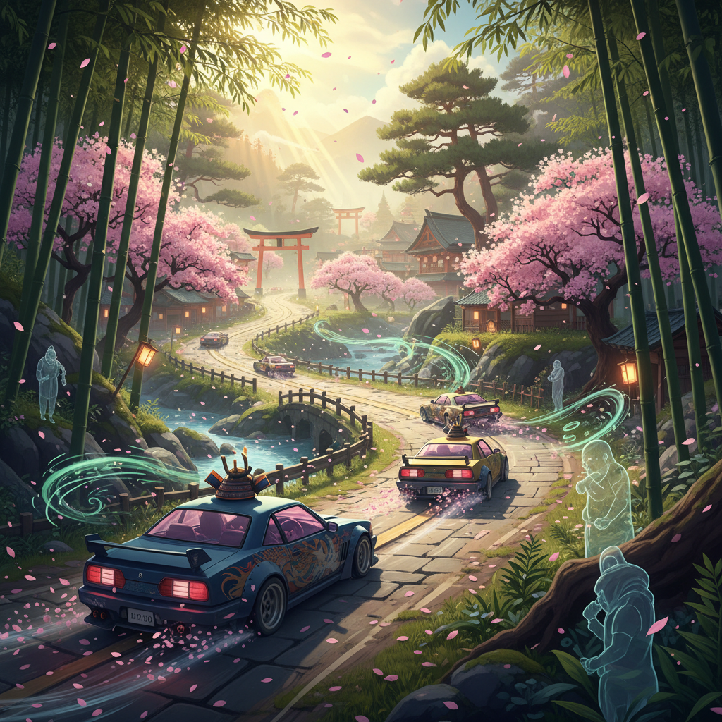Blossom Run: Village Rivals - 3D Racing by Jabali AI