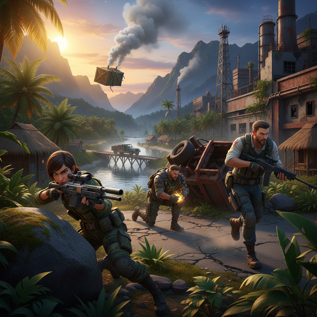 Island Rivals - 3D Open World by Jabali AI