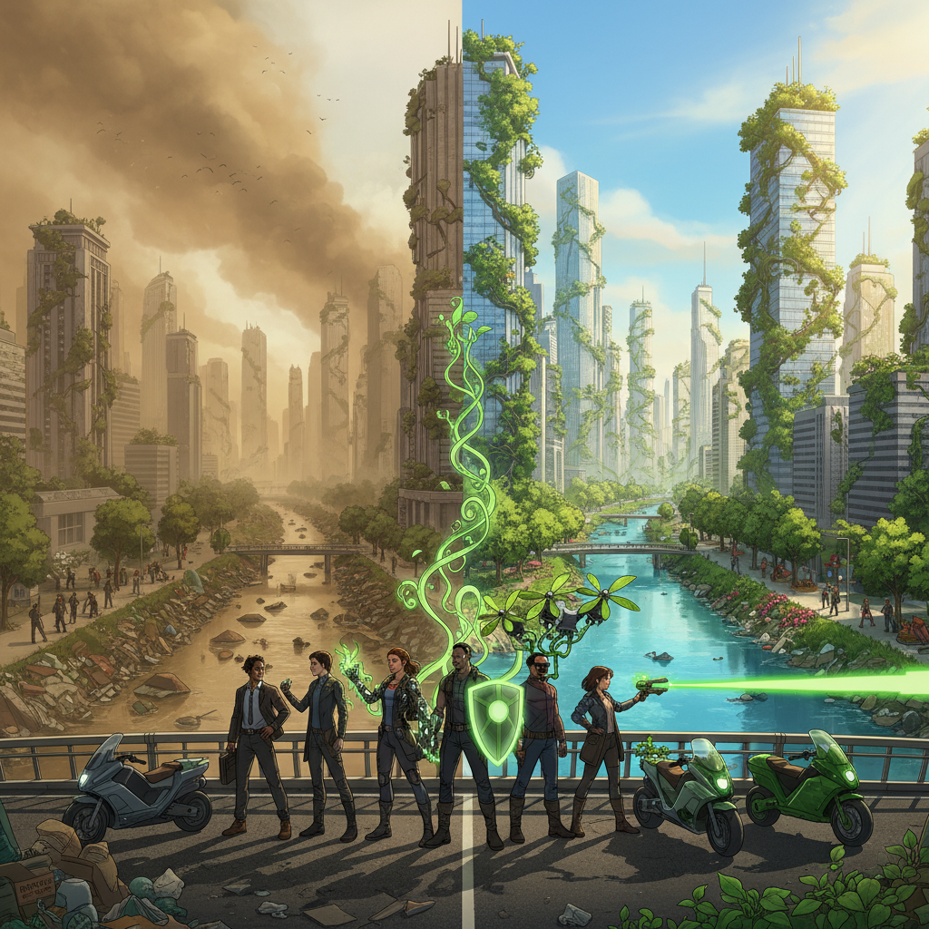 Urban Reclamation - Jabali AI Poster