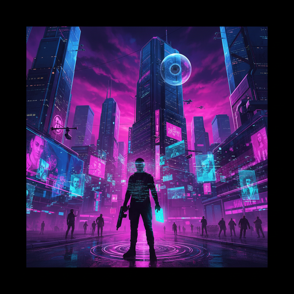 Echoes of Neon - first-person-shooter by Jabali AI