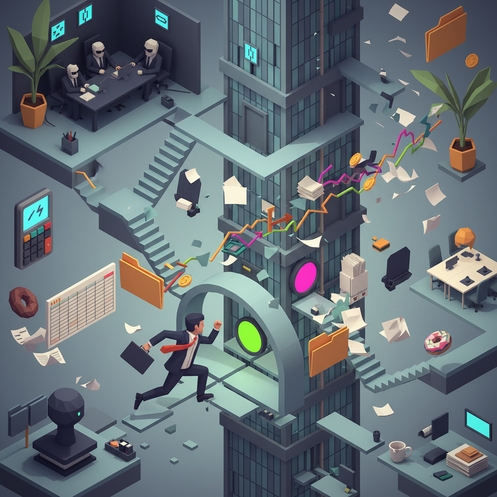 Bureaucracy Blitz - Jabali AI Poster