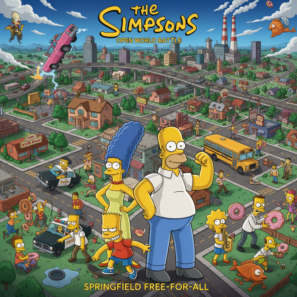 Springfield Unleashed - 3D Open World by Jabali AI