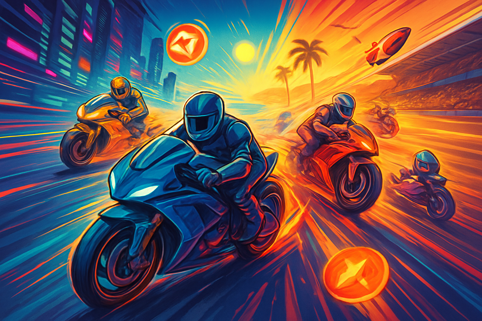 Turbo Circuit Rivals - 3D Racing by Jabali AI