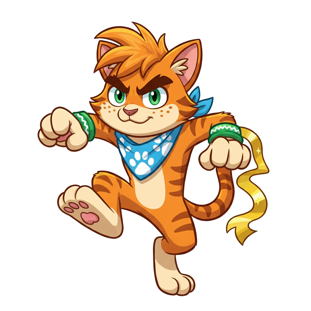 Whiskers McSprint - Jabali AI Poster
