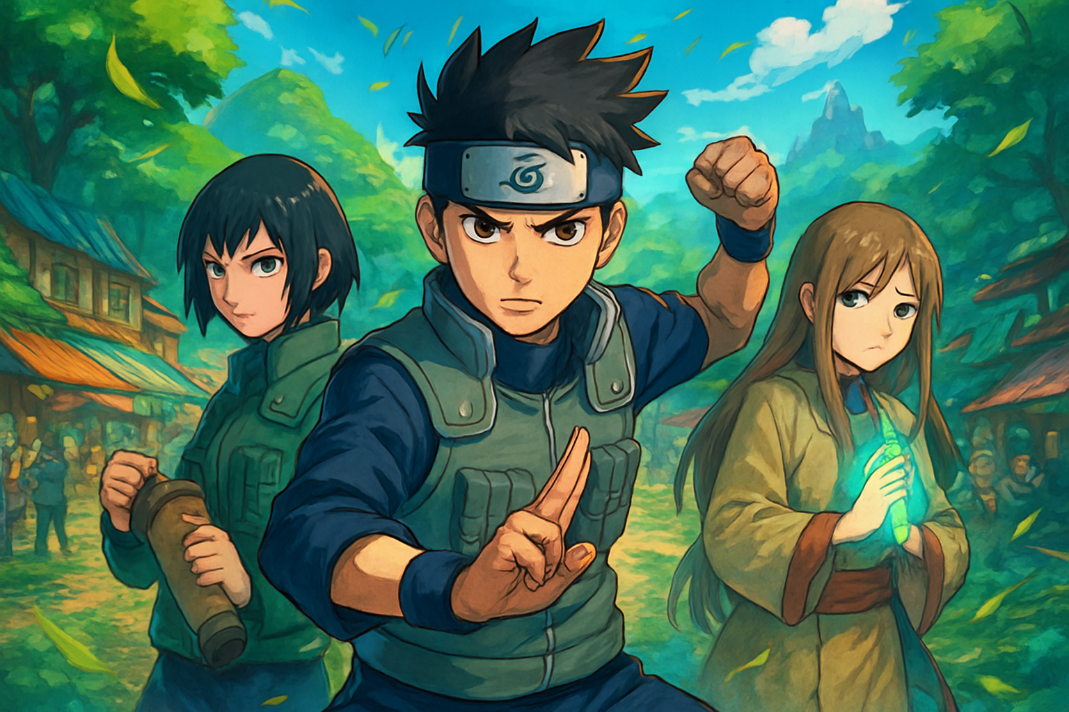 Ninja Bonds: Leaf Rising - Adventure RPG by Jabali AI