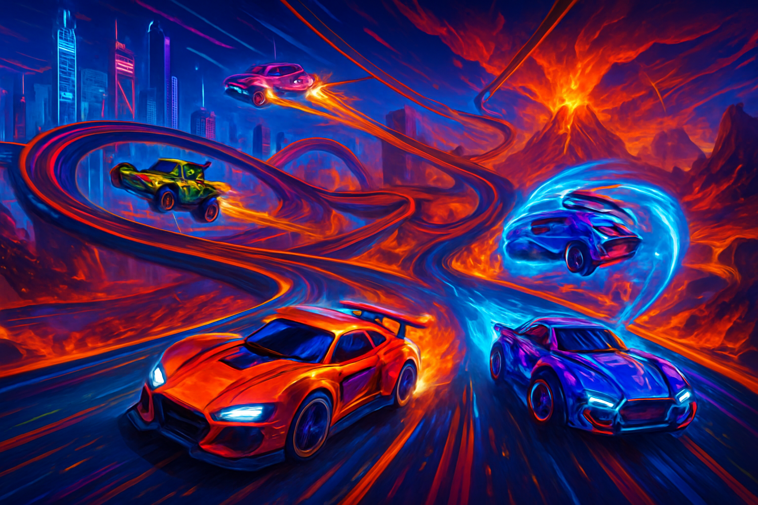 Velocity Mayhem - 3D Racing by Jabali AI