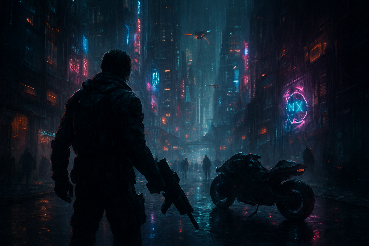 Neon Divide - 3D Open World by Jabali AI