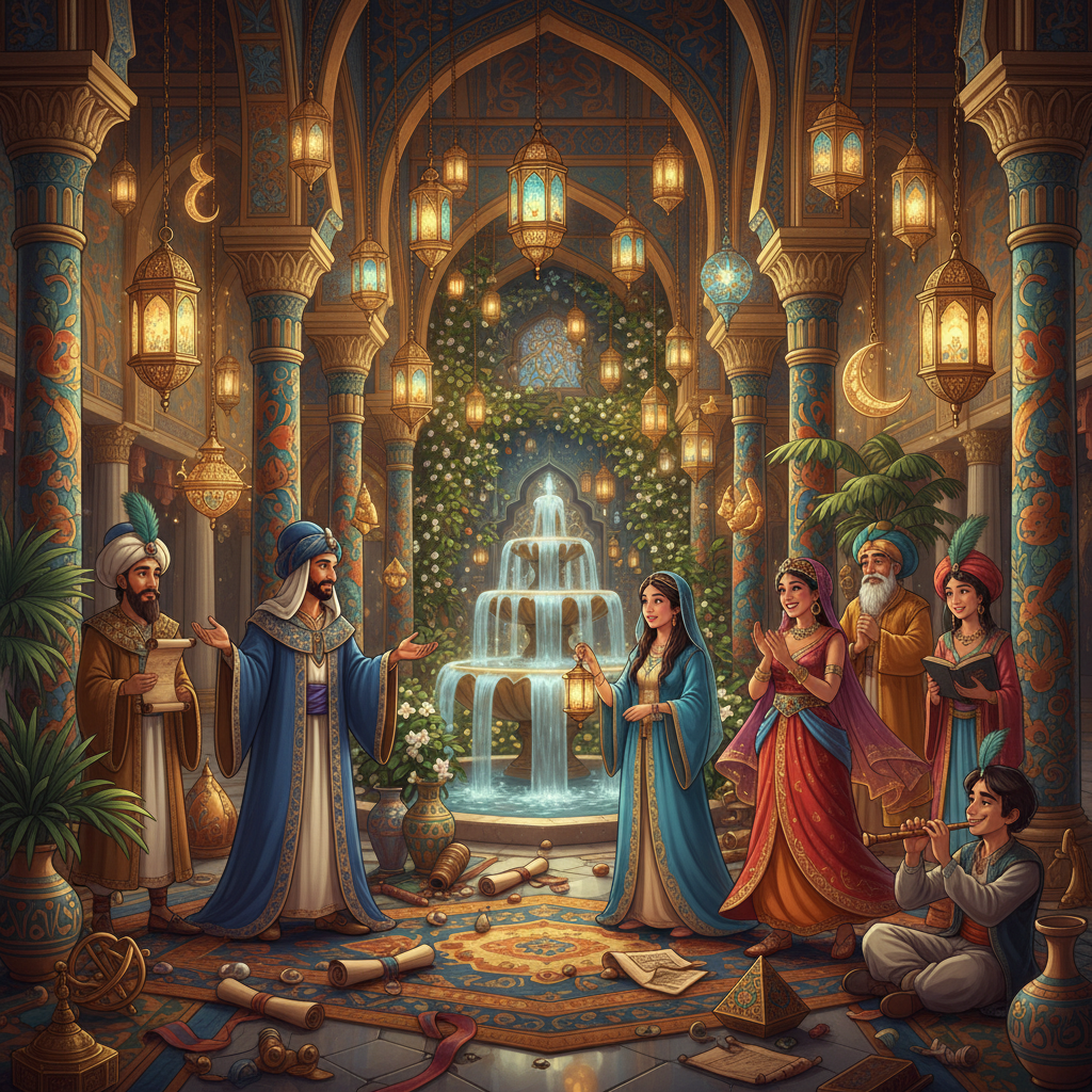 Lanterns of Wisdom - Jabali AI Poster