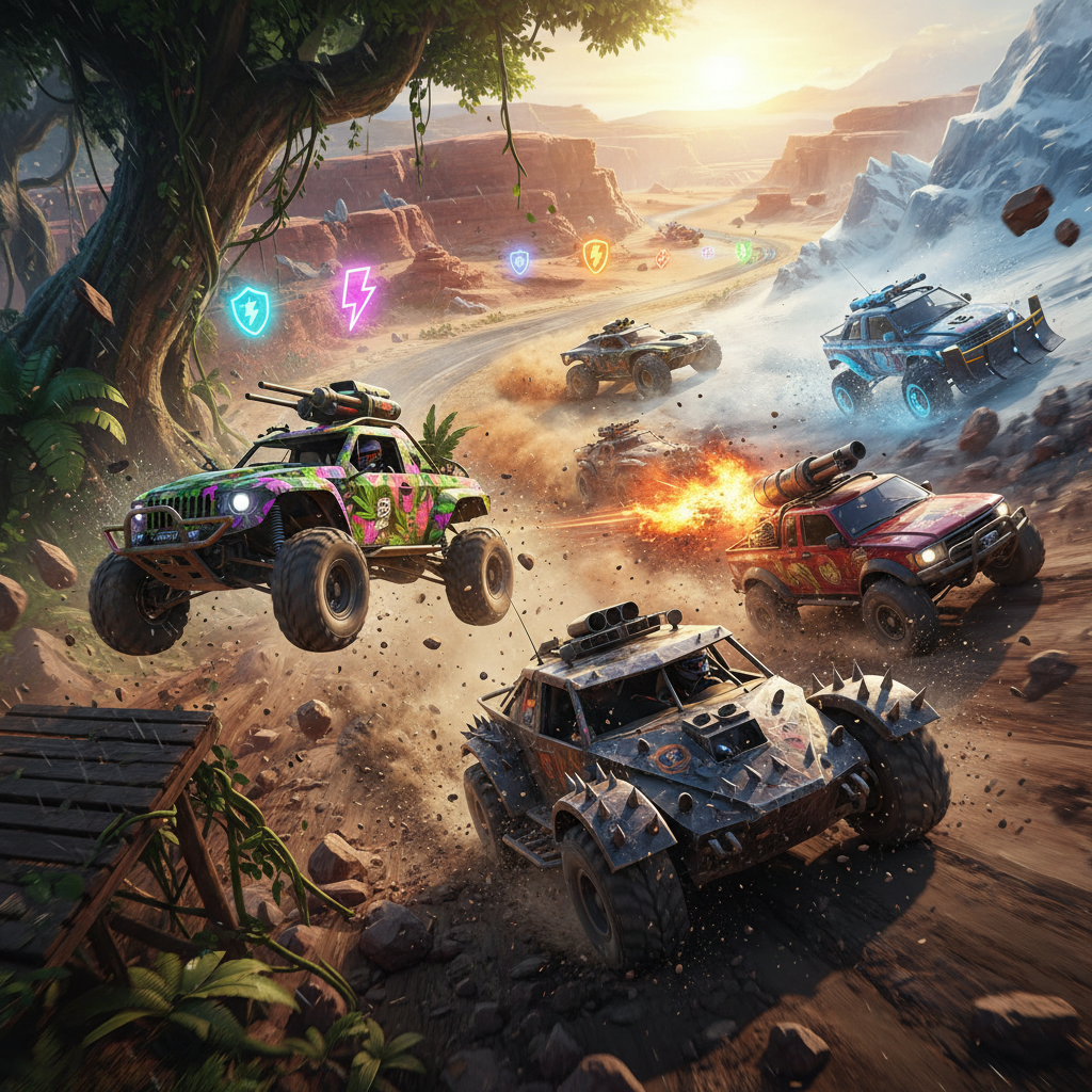 Overdrive: Off-Road Mayhem - 3D Racing by Jabali AI