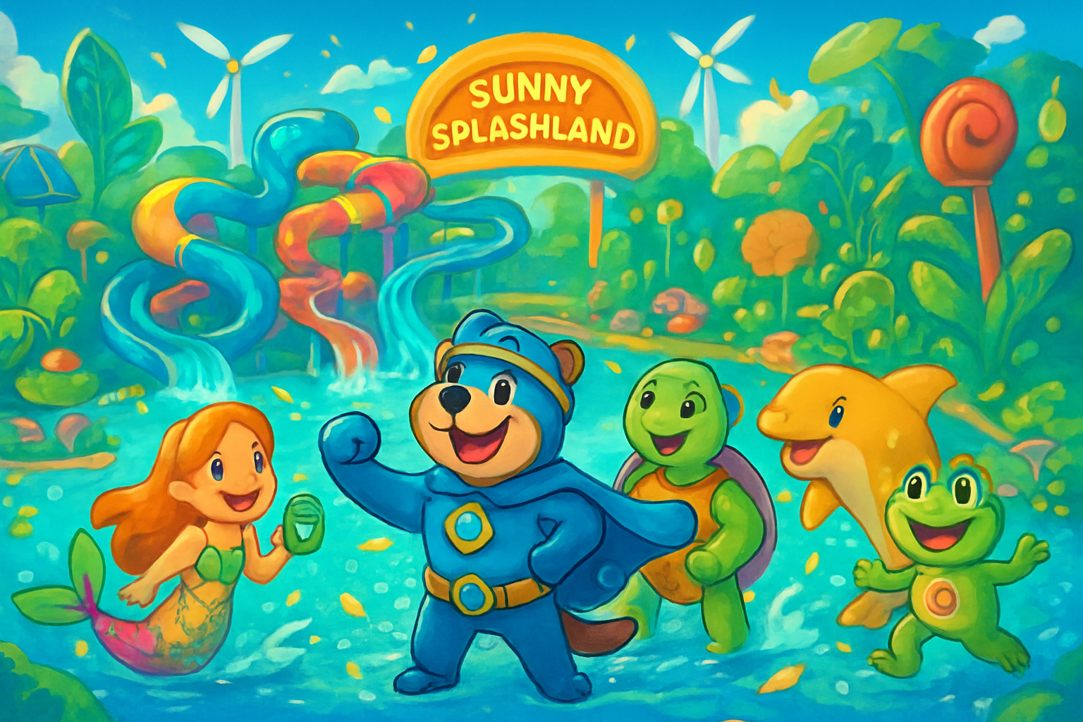Splash Quest: Water Heroes - Trivia Game by Jabali AI
