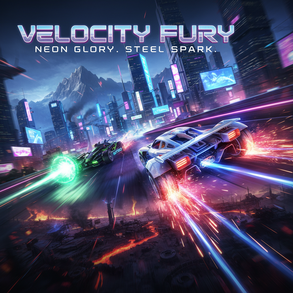 Neon Blitz Rumble - 3D Racing by Jabali AI