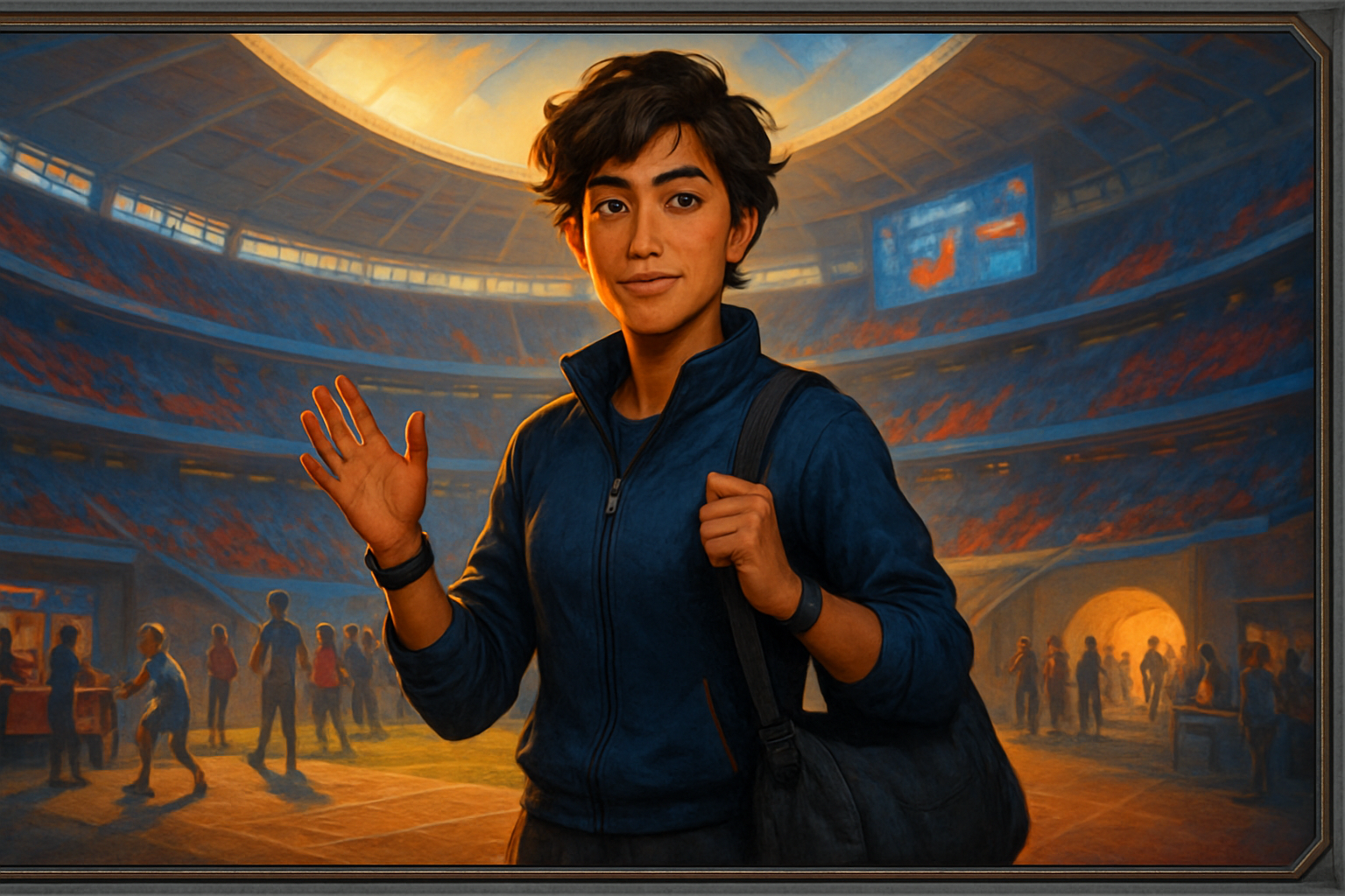 Jordan Vega - 3D Character Simulation by Jabali AI