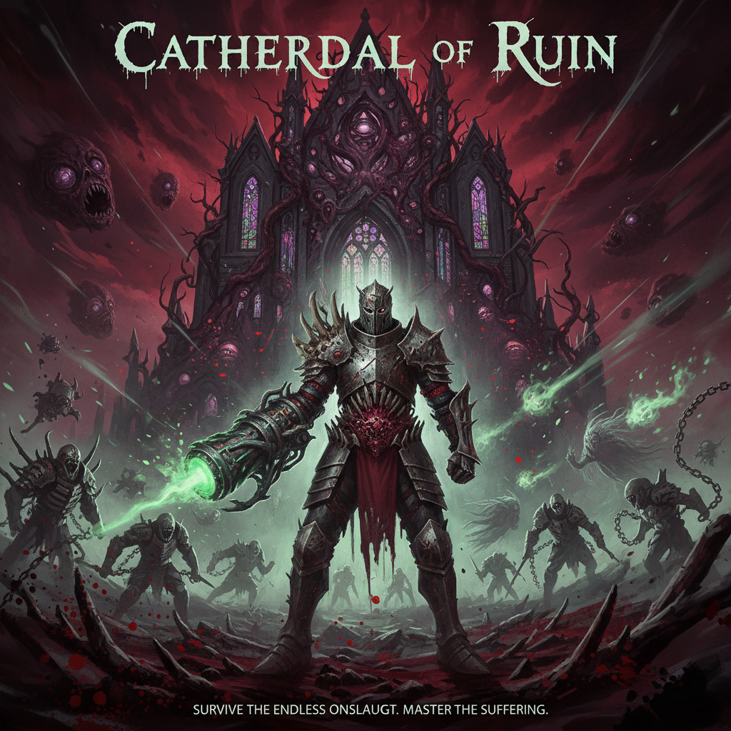 Cathedral of Ruin - Jabali AI Poster