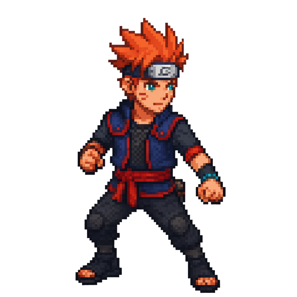 Kazuki Uzumaki - Jabali AI Poster