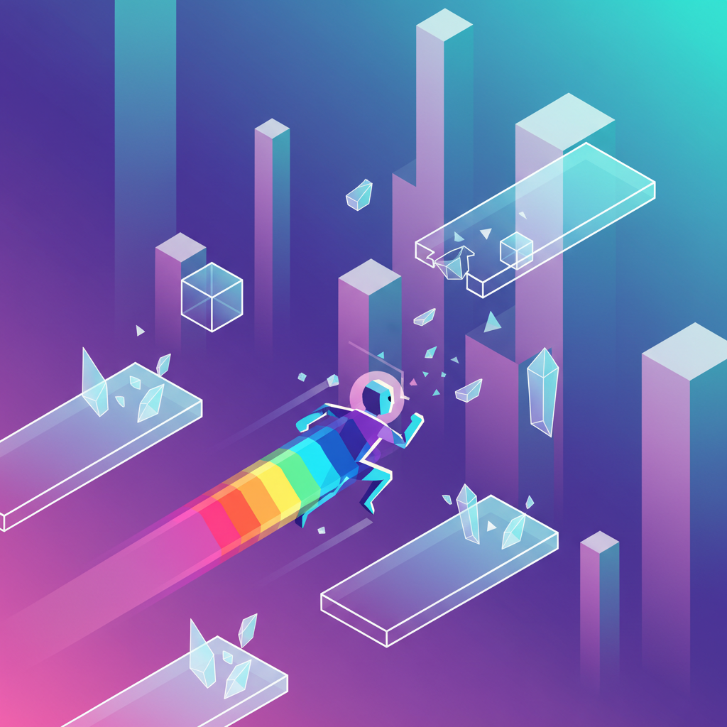 Rhythm Grid Rush - Rhythm Platformer by Jabali AI