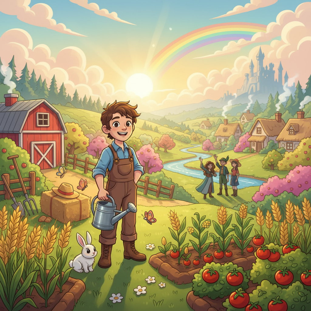 Sunny Valley Farm - Adventure RPG by Jabali AI