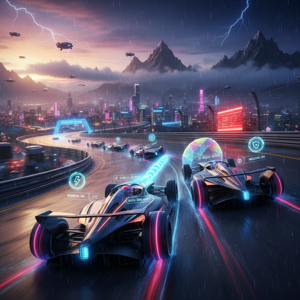 Formula Fury - Jabali AI Poster