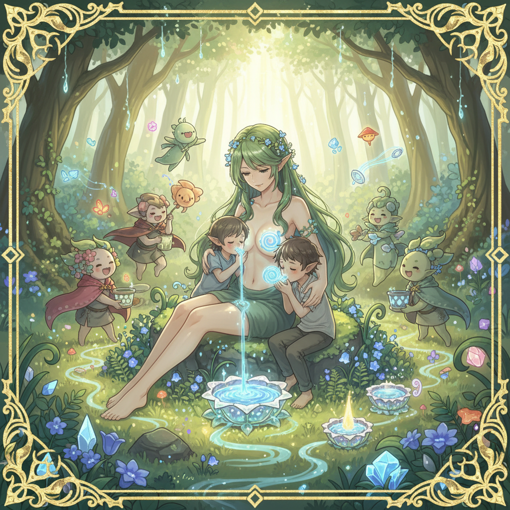 Vineria’s Verdant Springs - Jabali AI Poster