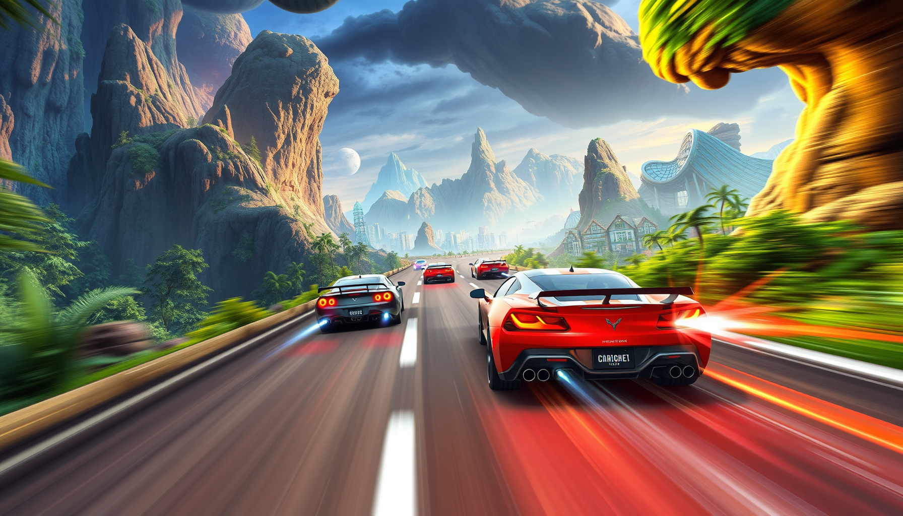 Velocity Clash - 3D Racing by Jabali AI