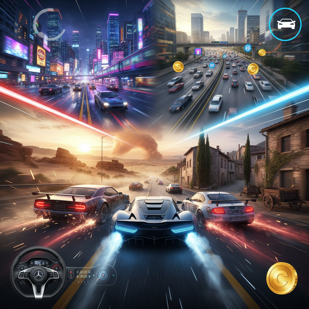 Turbo Rivals: Road Supremacy - 3D Racing by Jabali AI