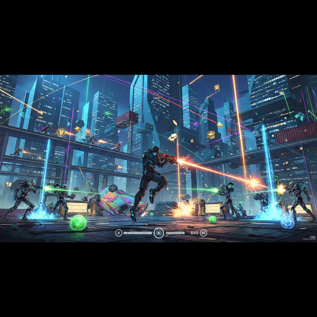 Urban Flux Arena - Jabali AI Poster