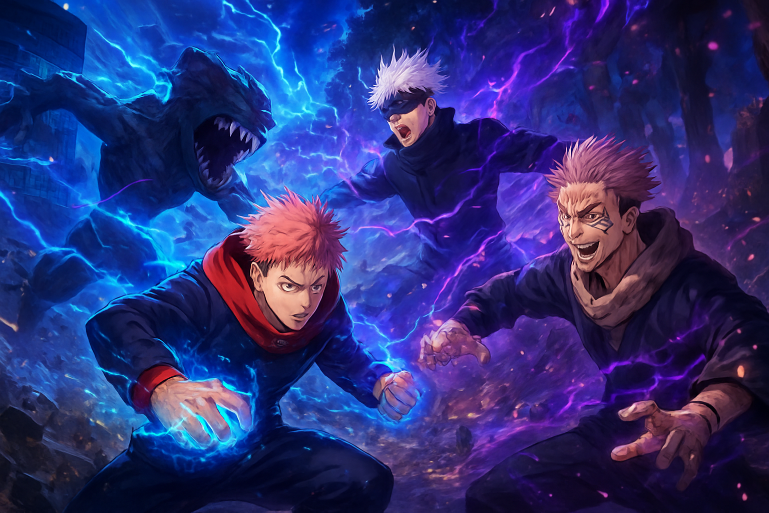 Jujutsu Kaisen: Cursed Duels - Monster Chase by Jabali AI