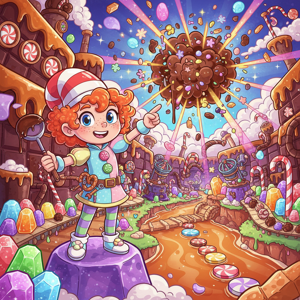 Choco Craze Factory - Match 3 Puzzle by Jabali AI