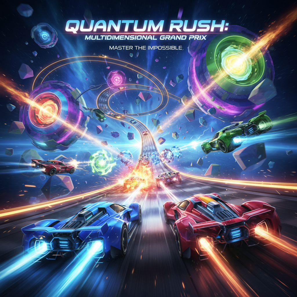 Neon Rift Racers - 3D Racing by Jabali AI
