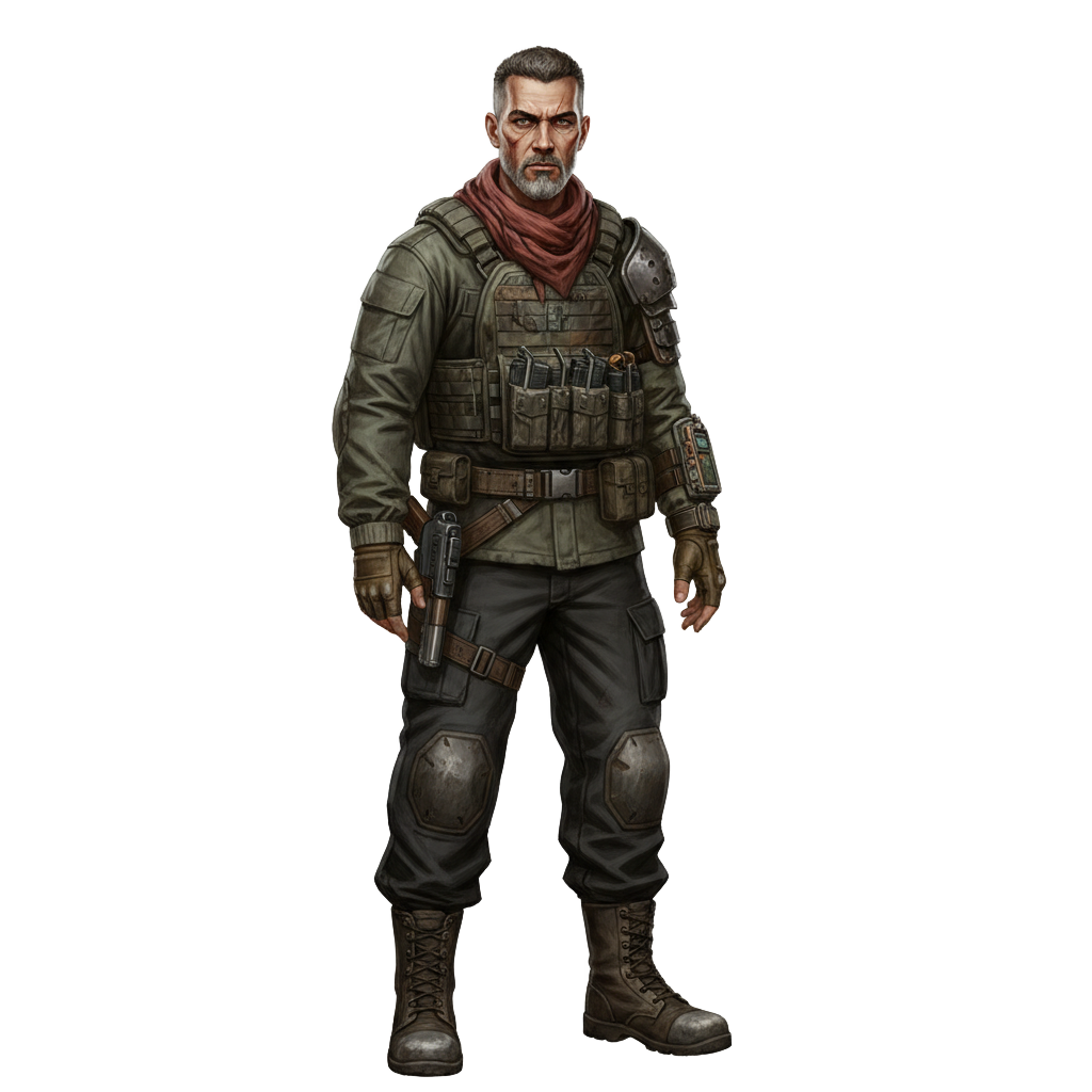 Commander Aric - Character Life Simulation by Jabali AI