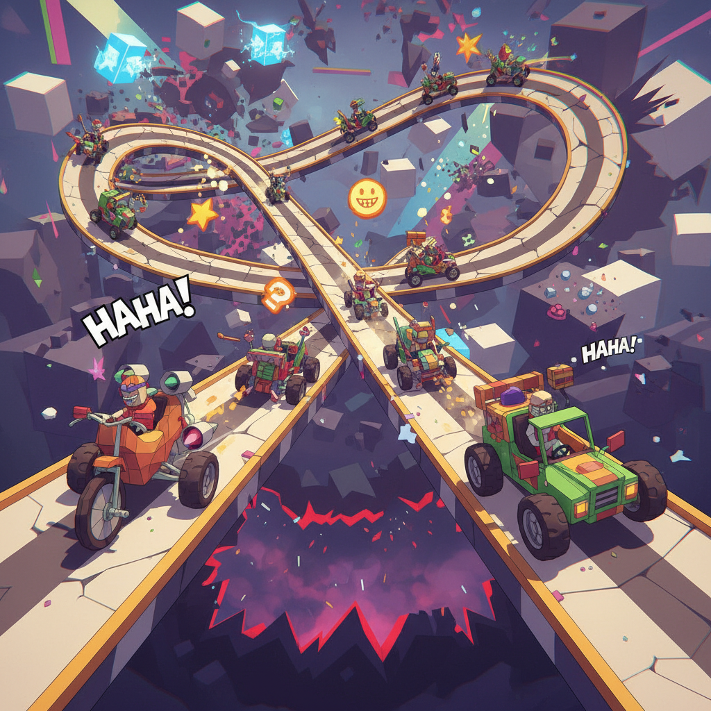Cursed Kart Carnage - 3D Racing by Jabali AI
