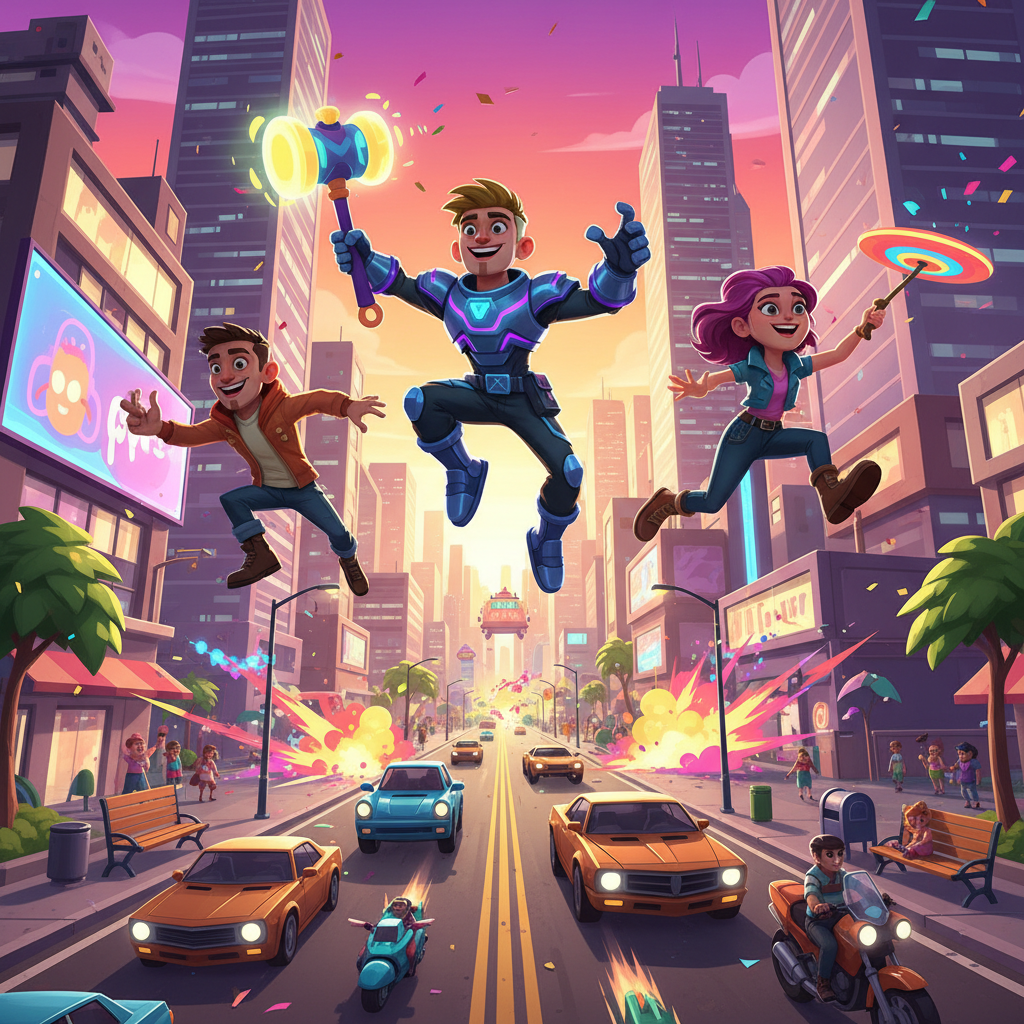 Cityverse Rivals - 3D Open World by Jabali AI
