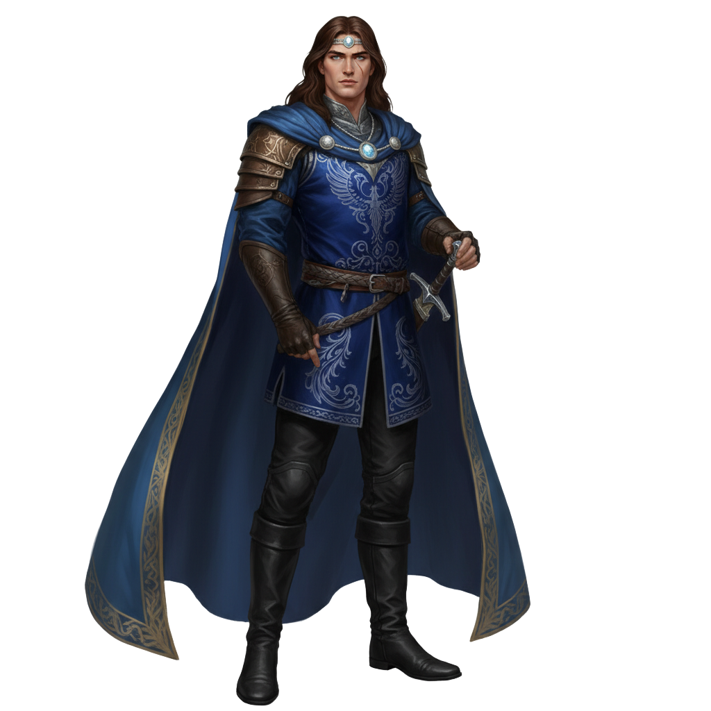 Prince Aric of Eydros - Jabali AI Poster