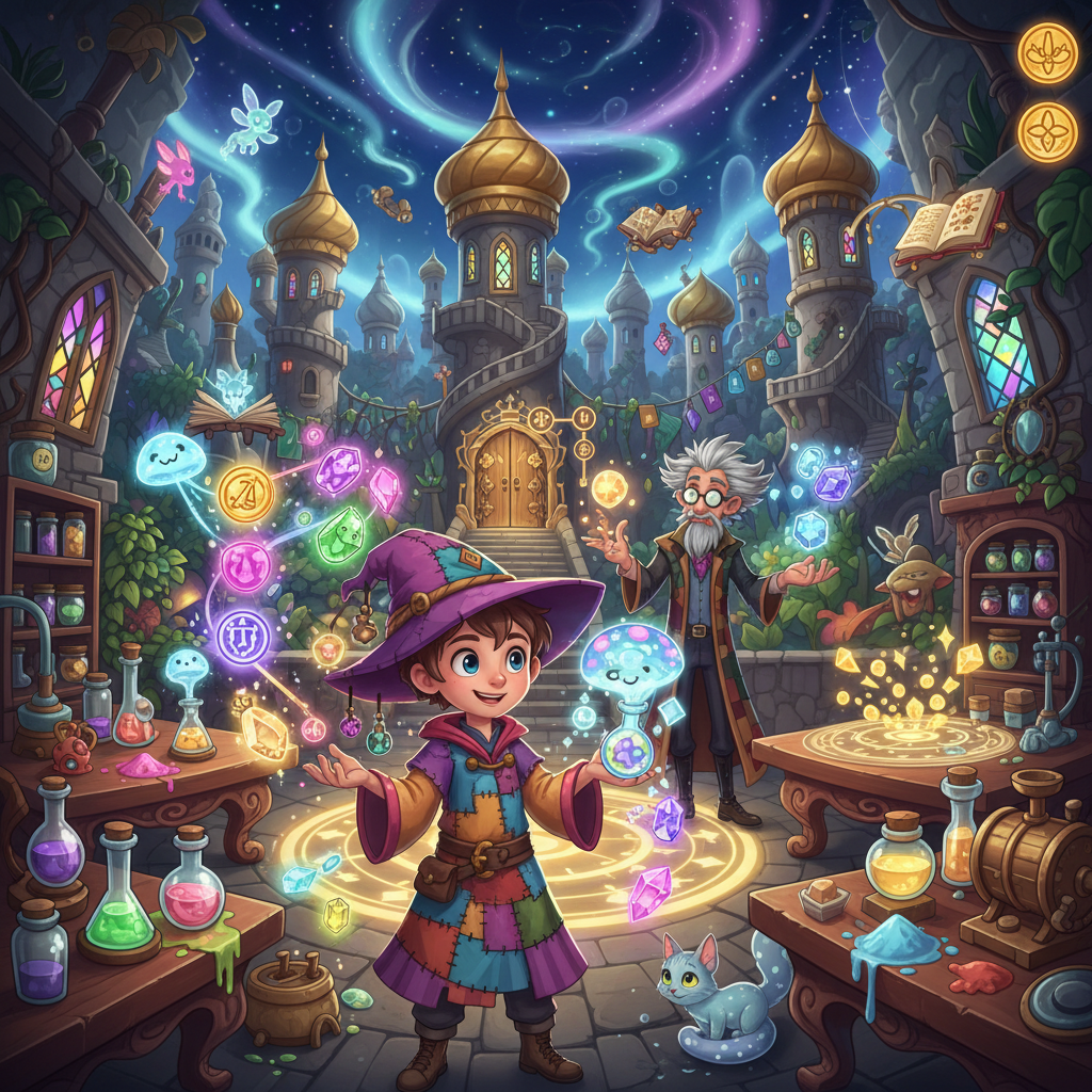 Alchemy Academy - Match 3 Puzzle by Jabali AI