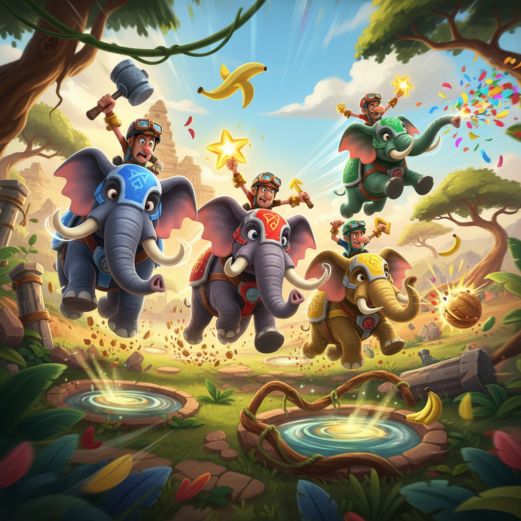 Armored Elephant Rally - 3D Racing by Jabali AI