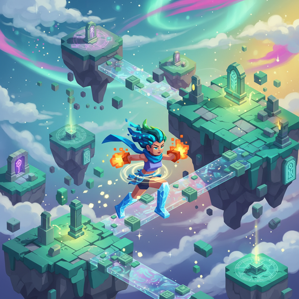 Arcane Skybound Rush - Jabali AI Poster