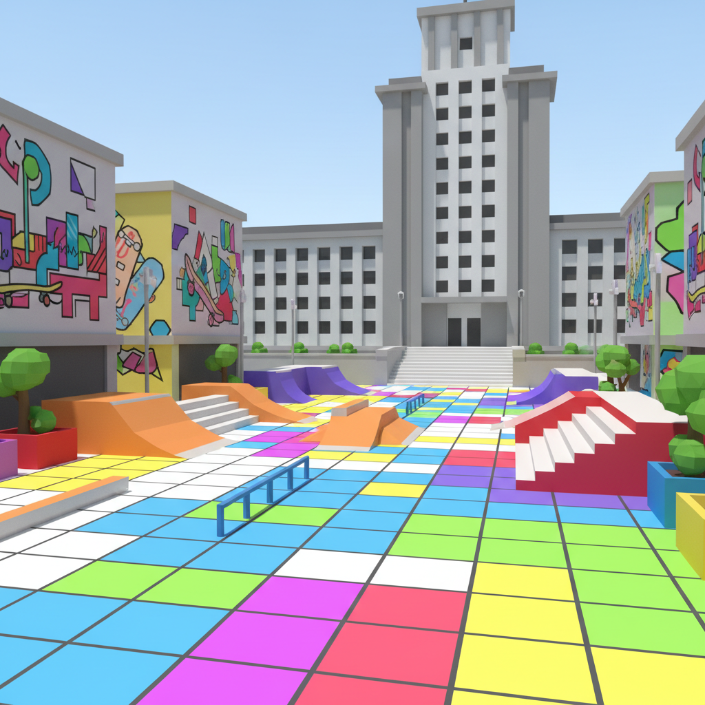 Ollie Blocks - Character Life Simulation by Jabali AI