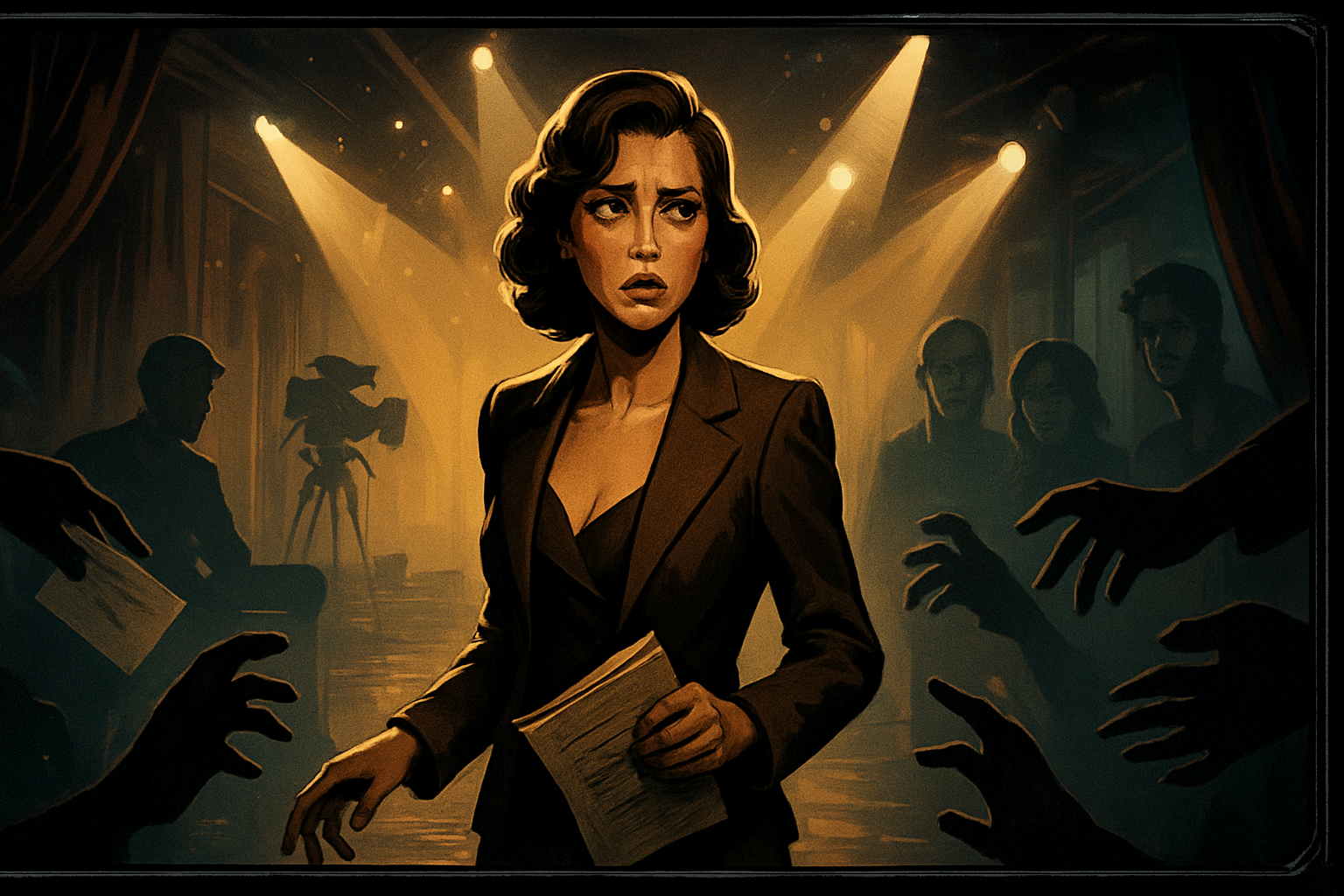 Lights, Lies & Sable - Branching Interactive Story by Jabali AI