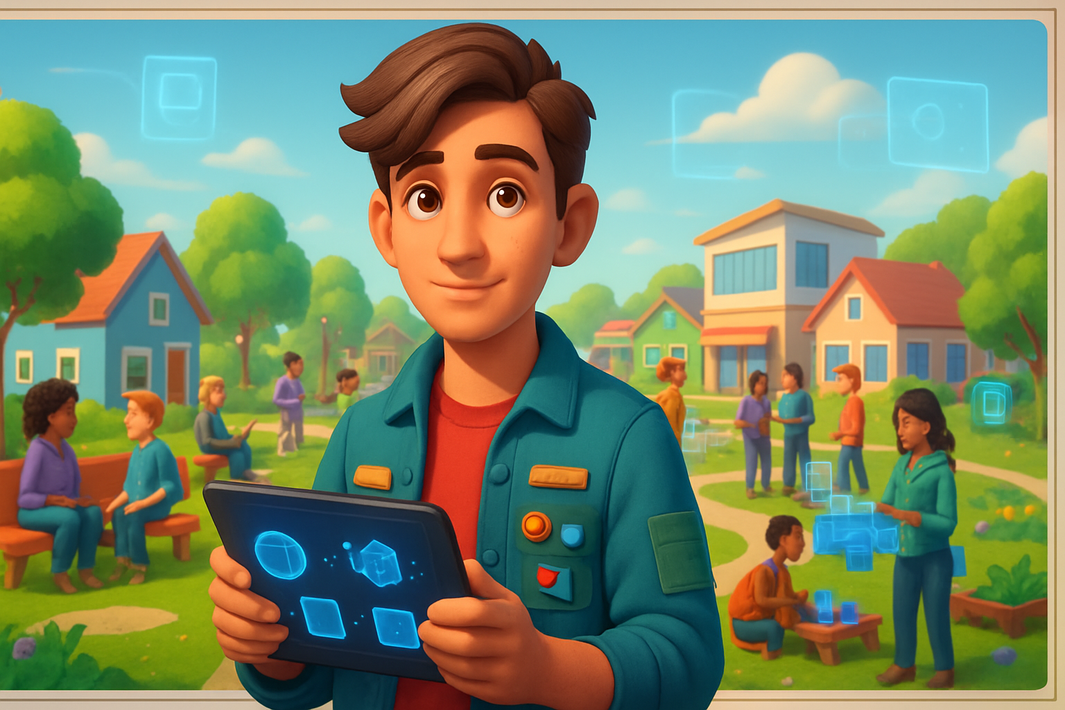 Alex Harper - 3D Character Simulation by Jabali AI