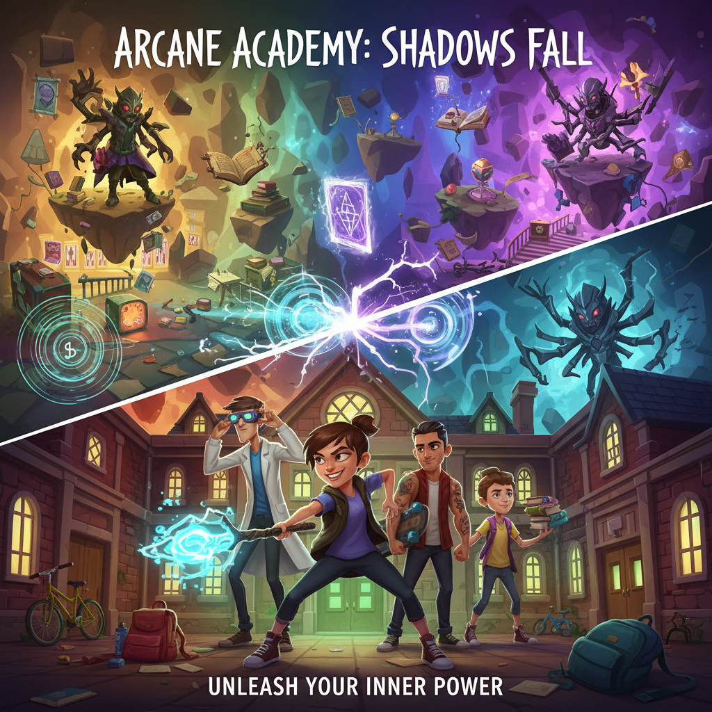 School of Hidden Realms - Jabali AI Poster