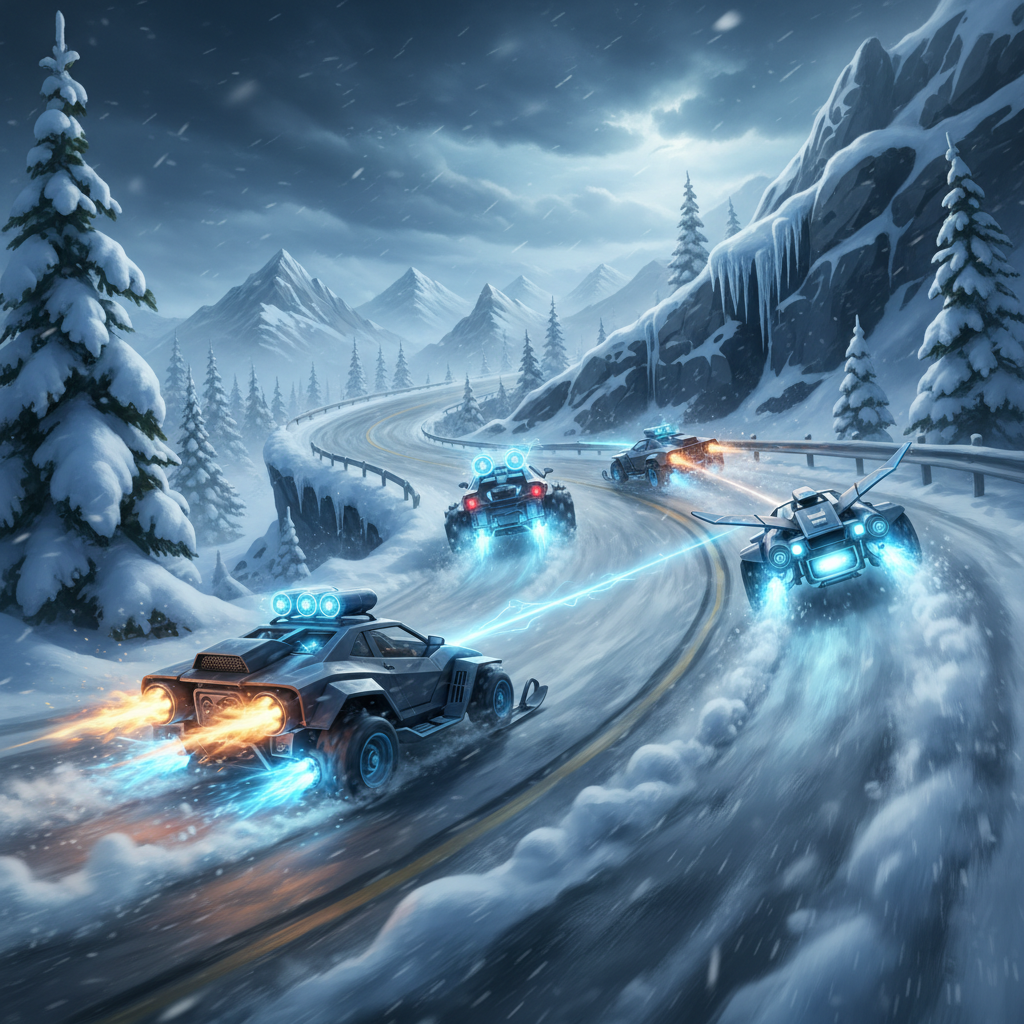Frostbite Rivals - 3D Racing by Jabali AI
