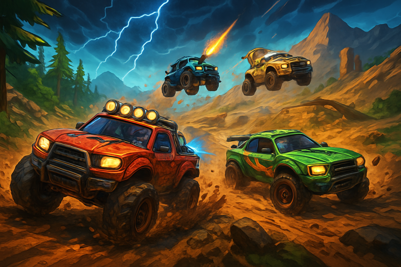 Rampage Rally - 3D Racing by Jabali AI