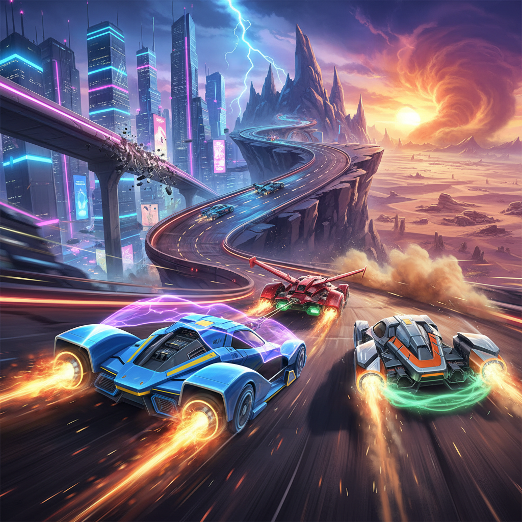 Velocity Rivals - 3D Racing by Jabali AI