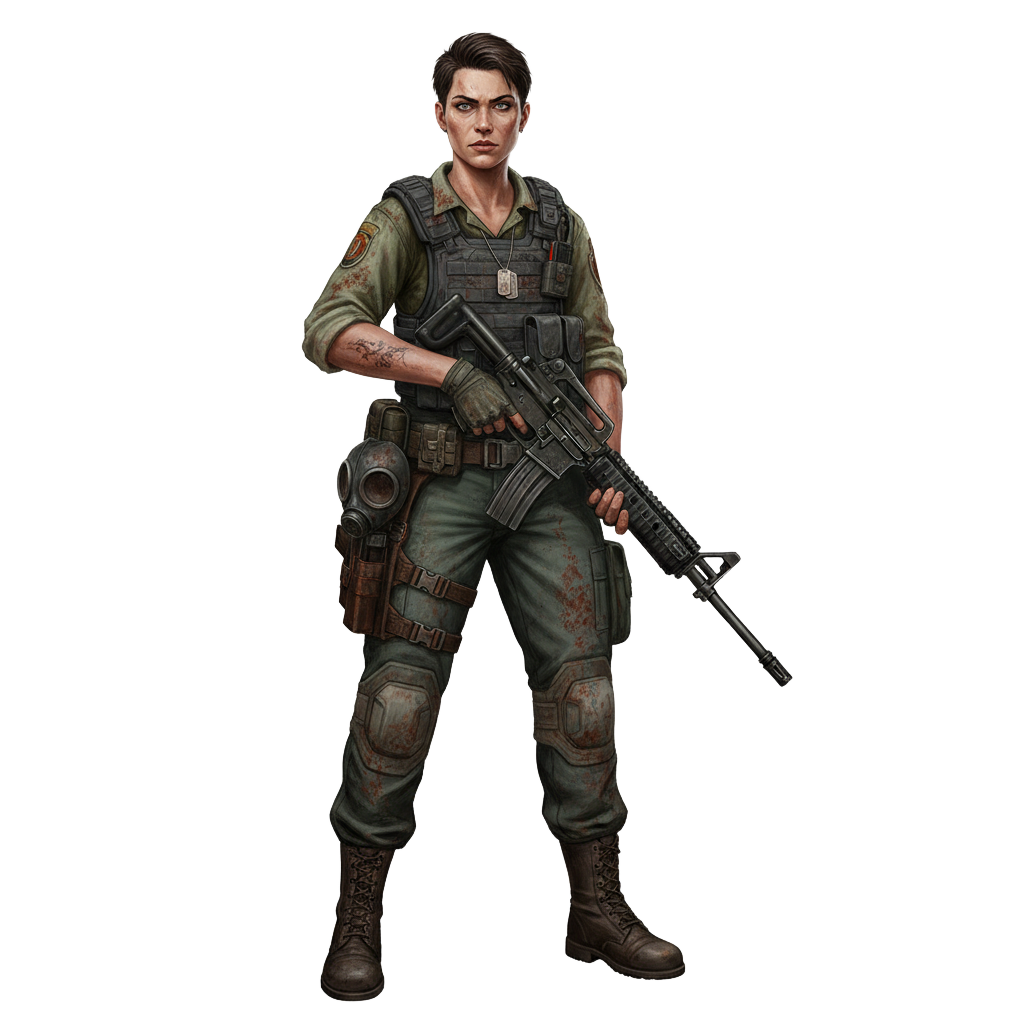 Sergeant Mara Whitlock - Jabali AI Poster