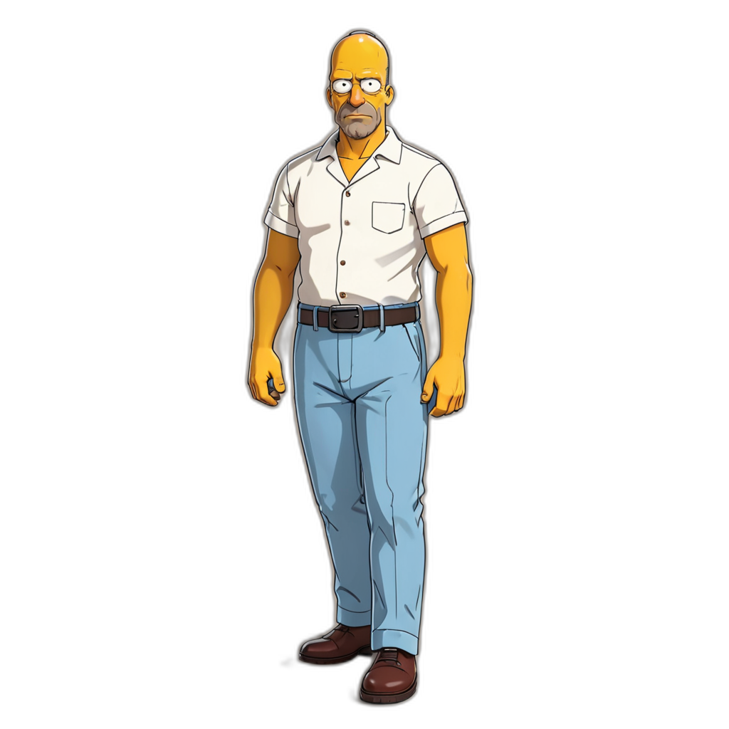 Homer Simpson - Jabali AI Poster